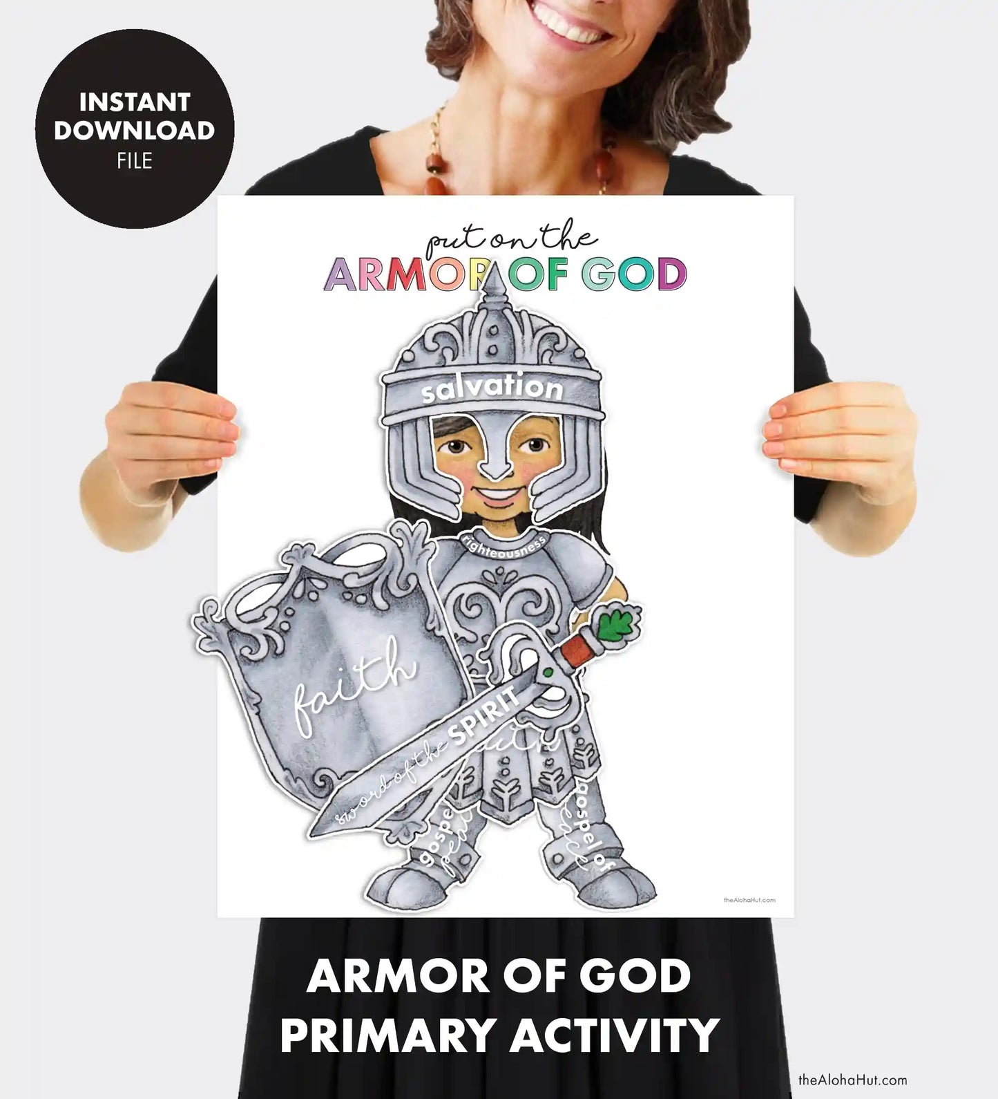 The Armor of God Singing Time Game - Girl Version