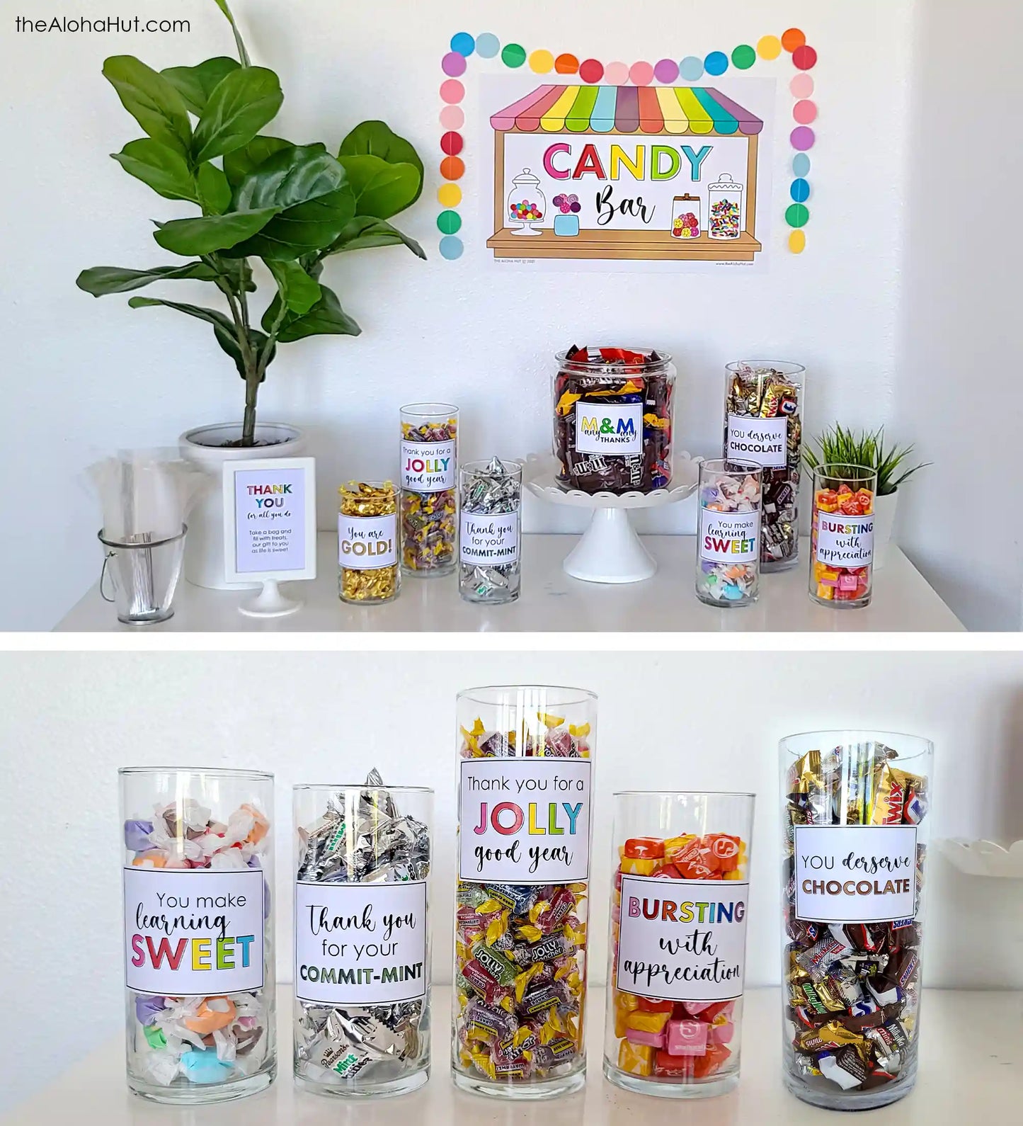 Teacher Appreciation Week - Candy Bar Buffet