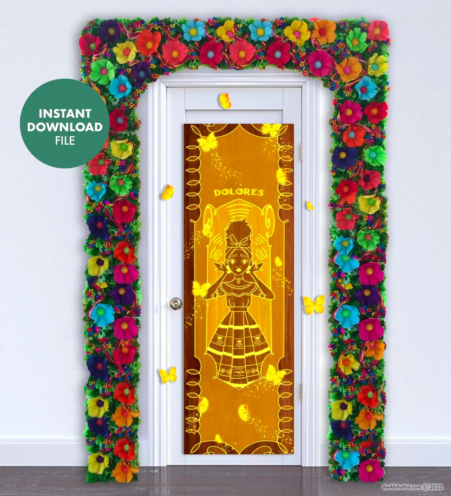 Dolores - Encanto Door Poster