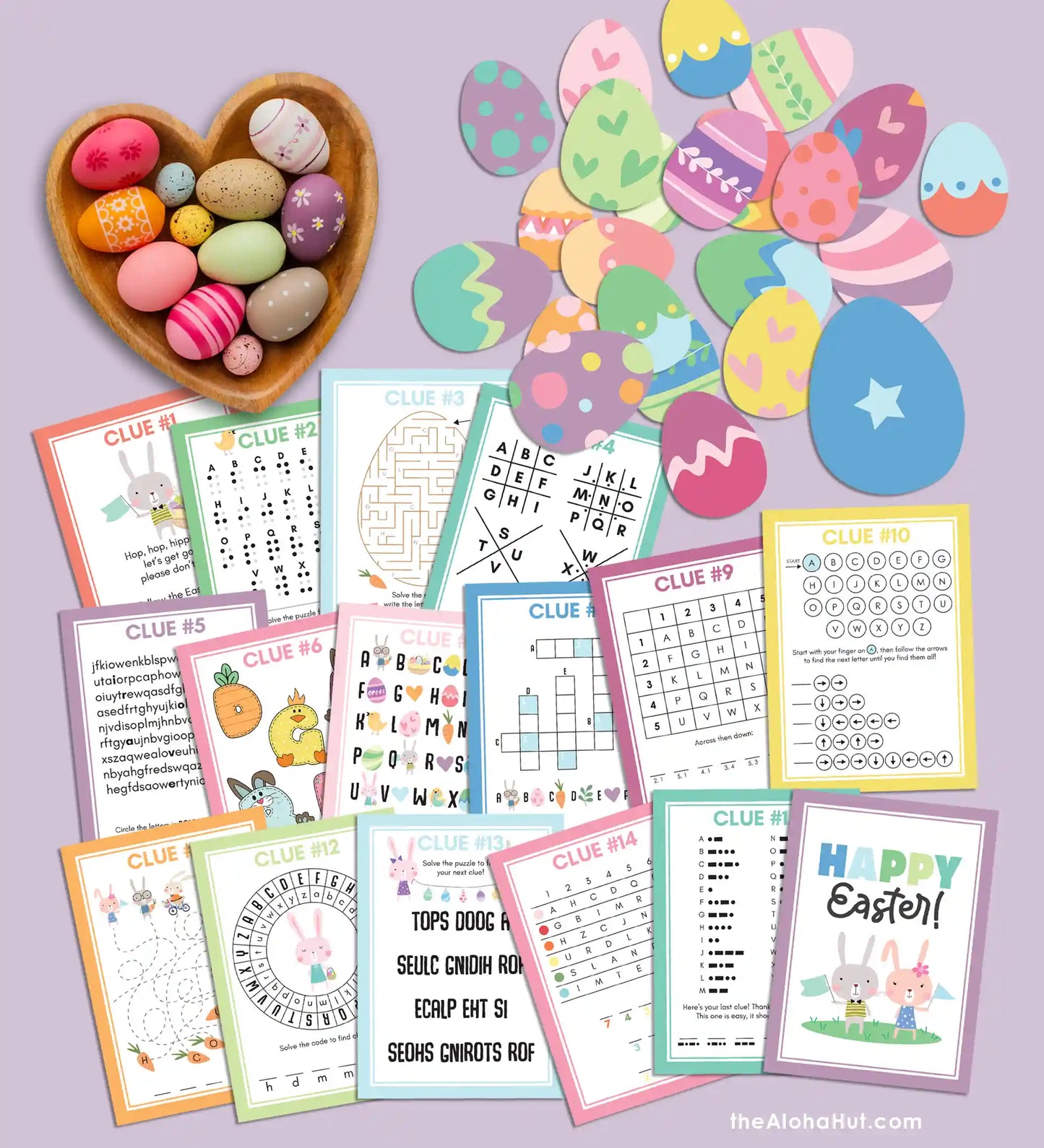 Easter Treasure Hunt Game - Indoor
