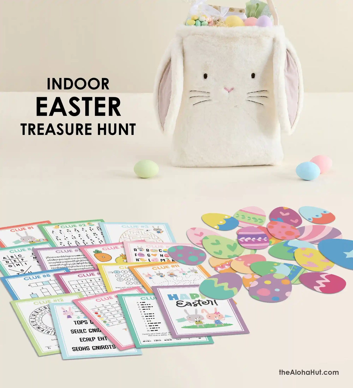 Easter Treasure Hunt Game - Indoor