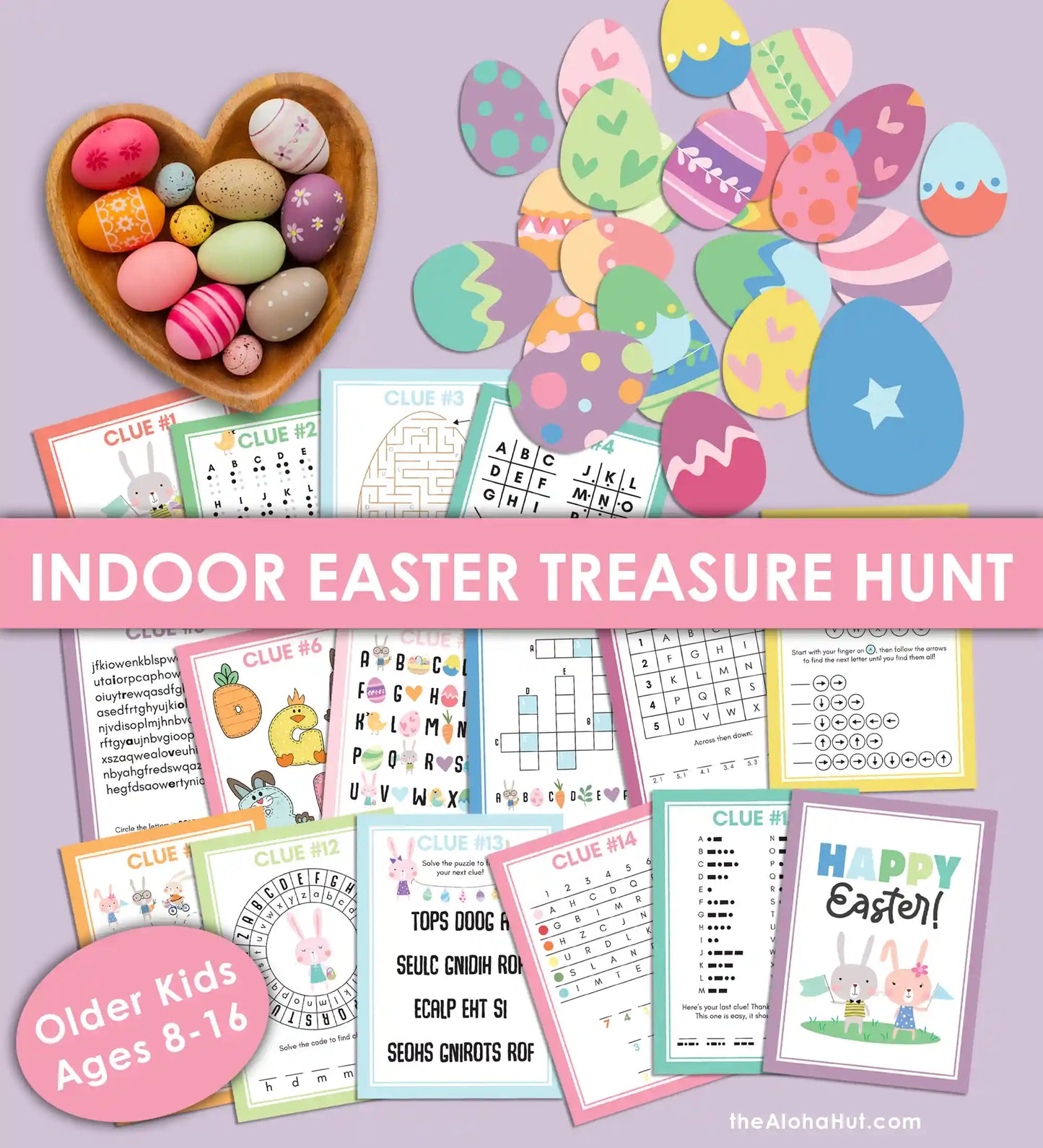 Easter Treasure Hunt Game - Indoor
