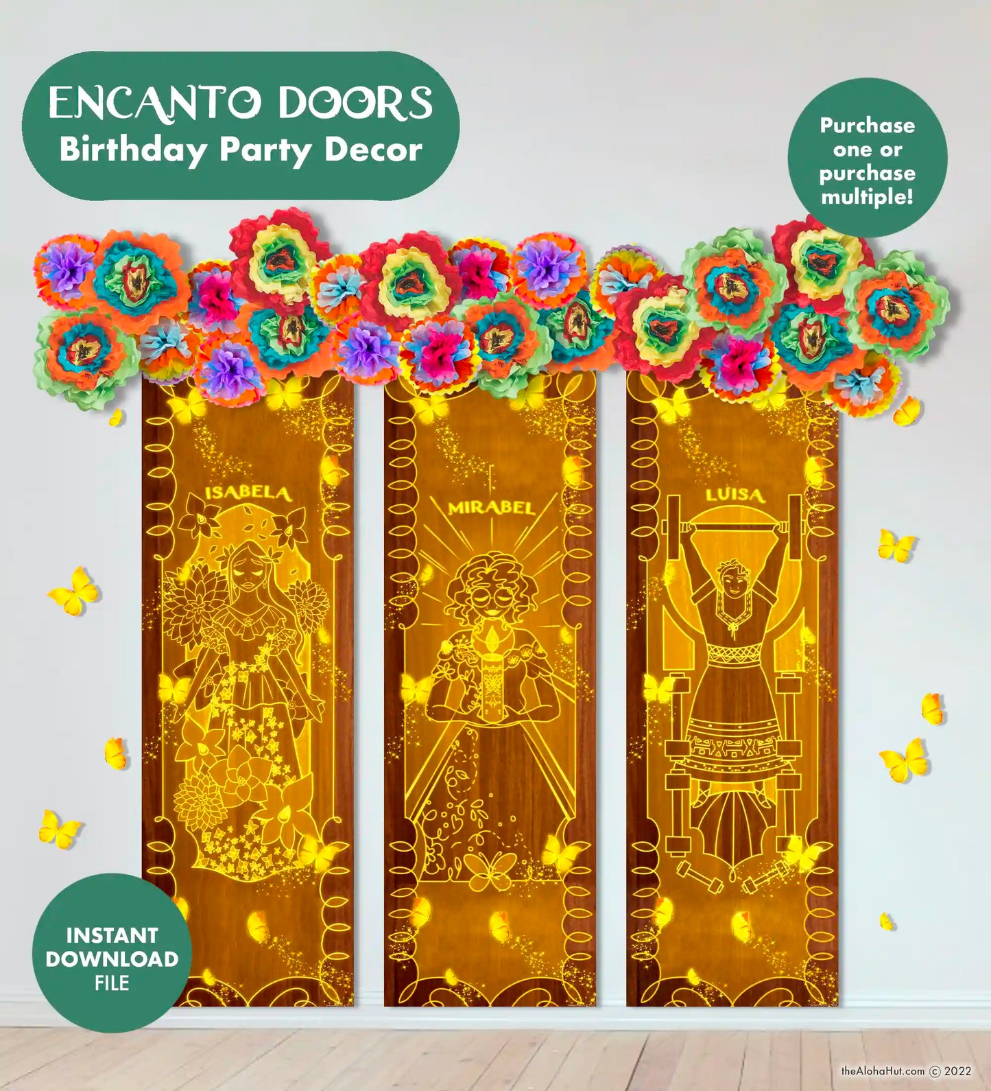 Luisa - Encanto Door Poster