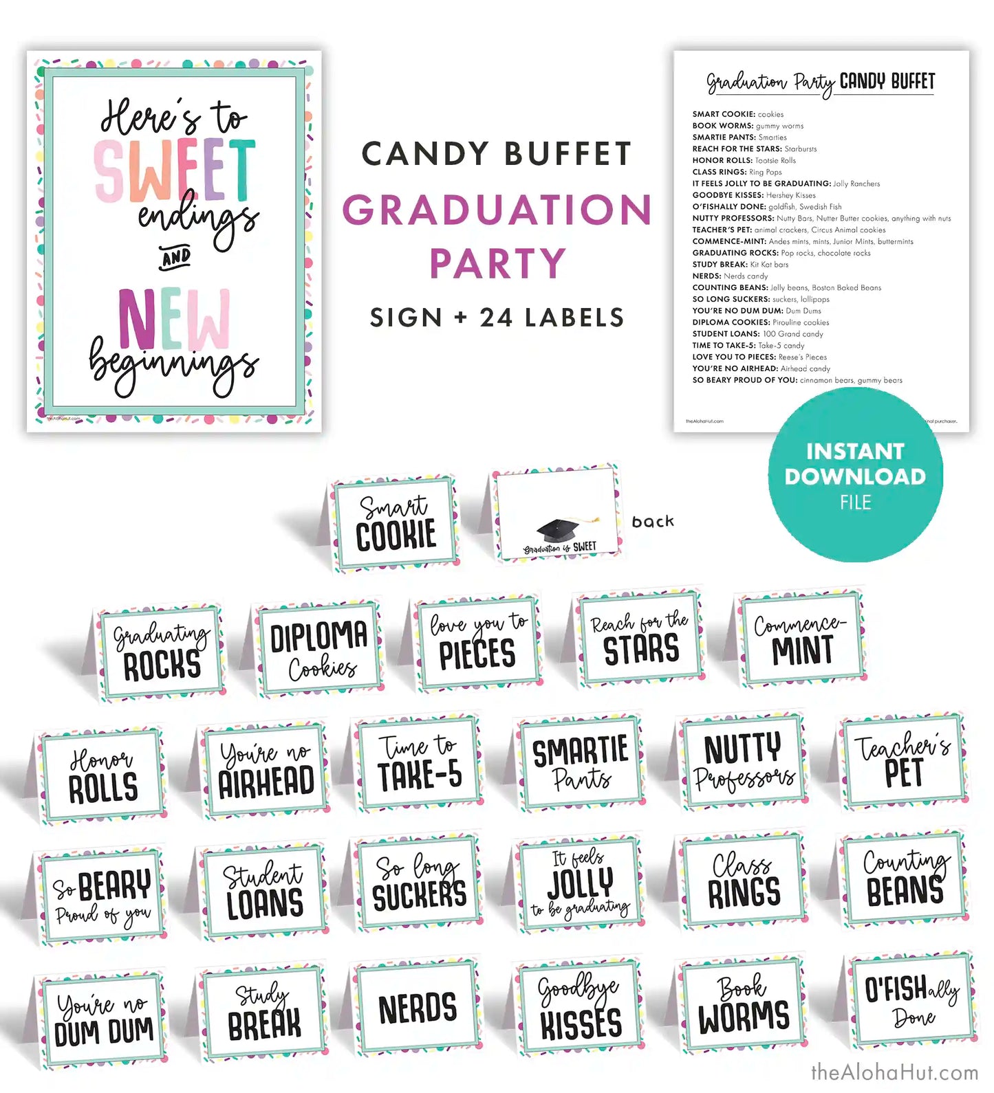 Graduation Candy Buffet