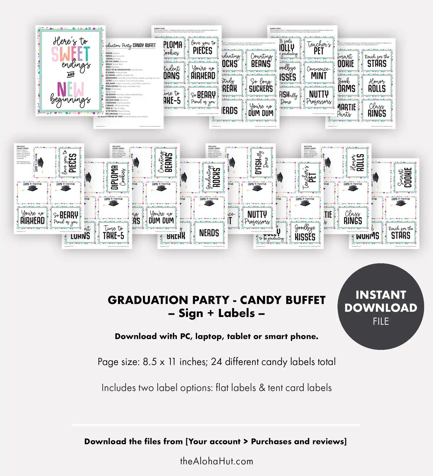 Graduation Candy Buffet