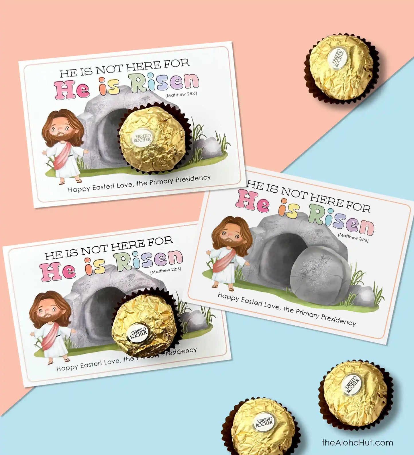 Bible Verse Easter Ministering Handout