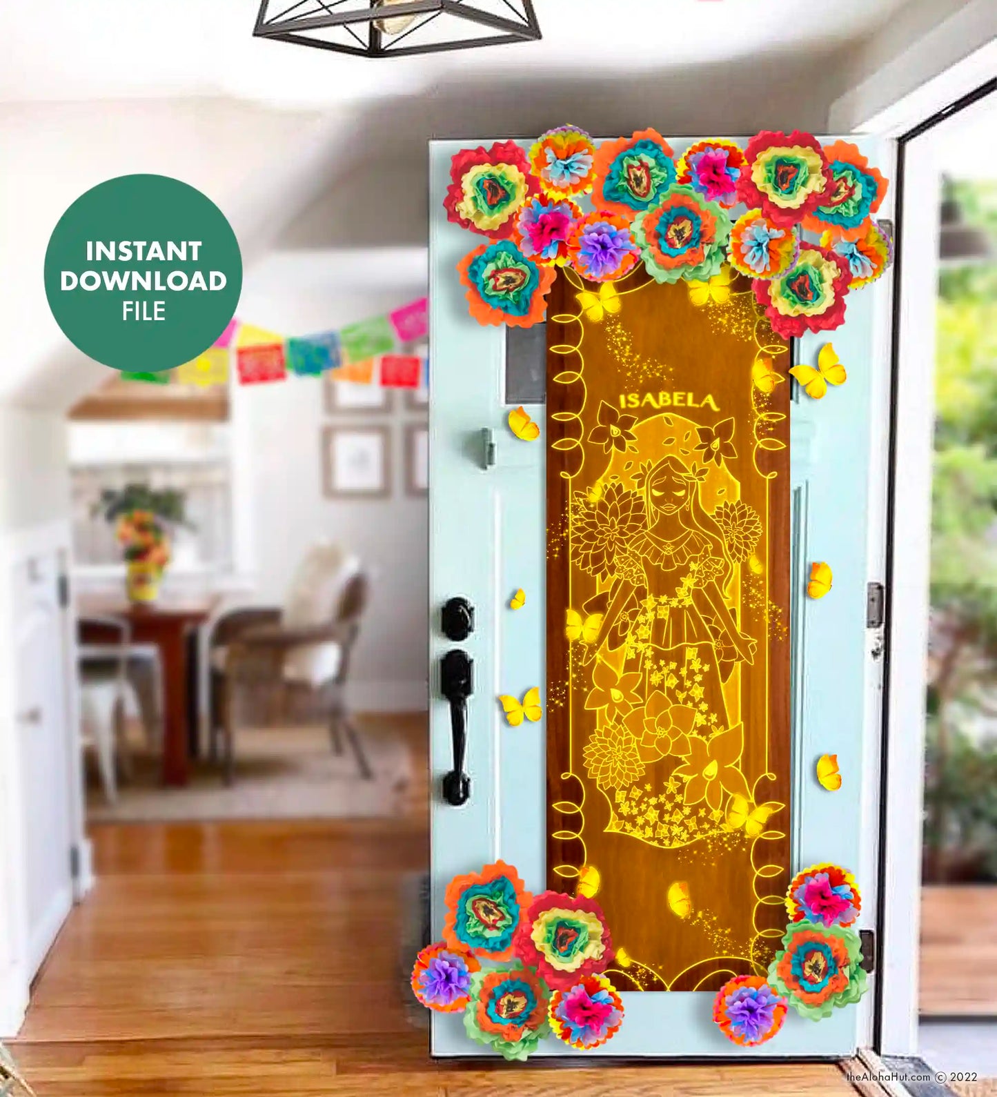 Isabela - Encanto Door Poster
