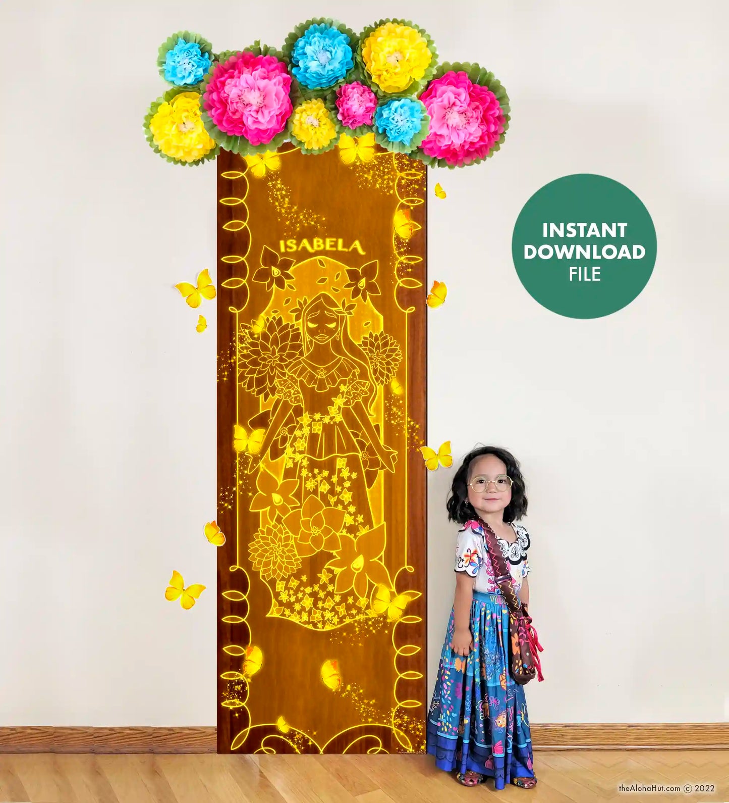 Isabela - Encanto Door Poster