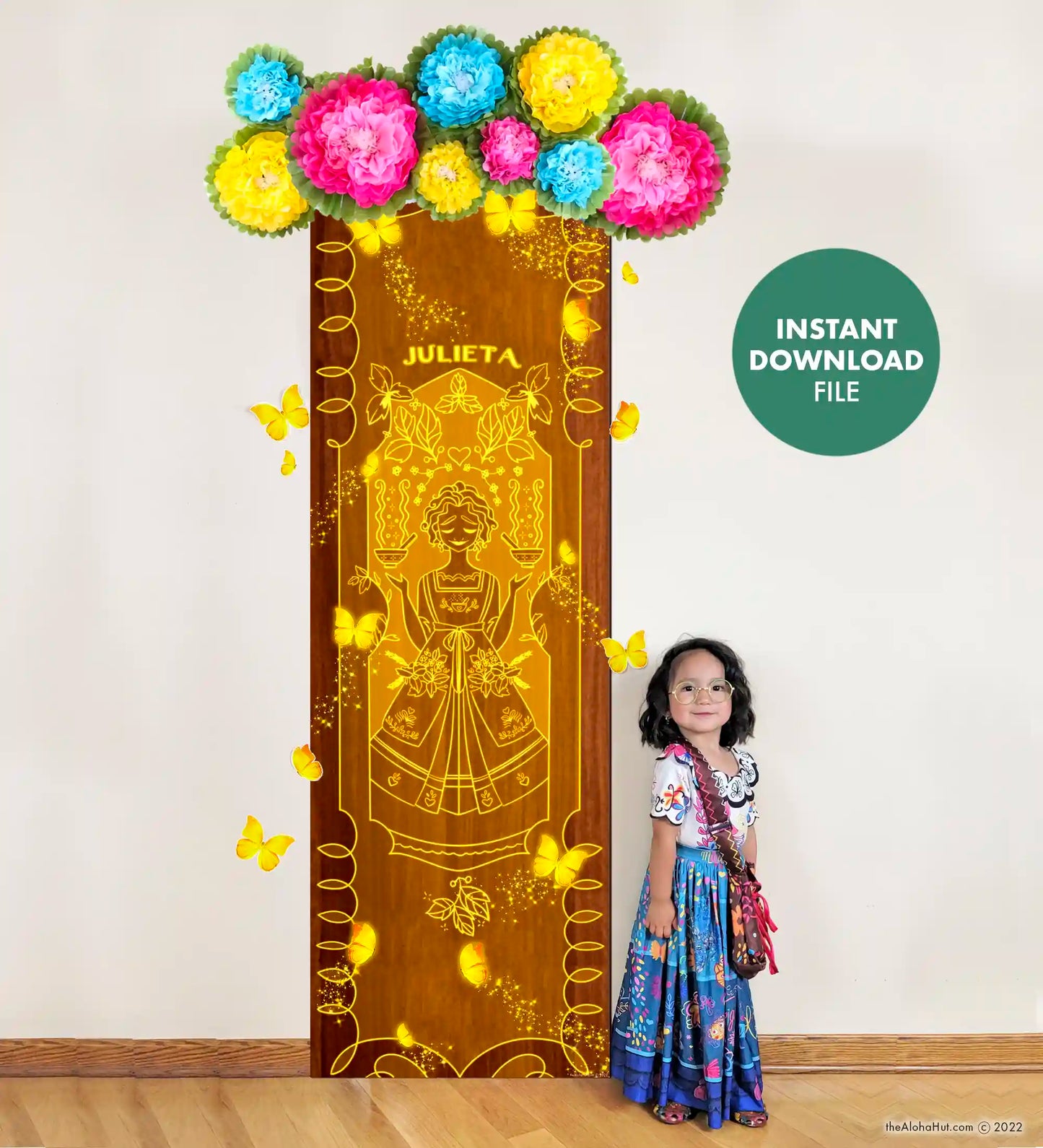 Julieta - Encanto Door Poster