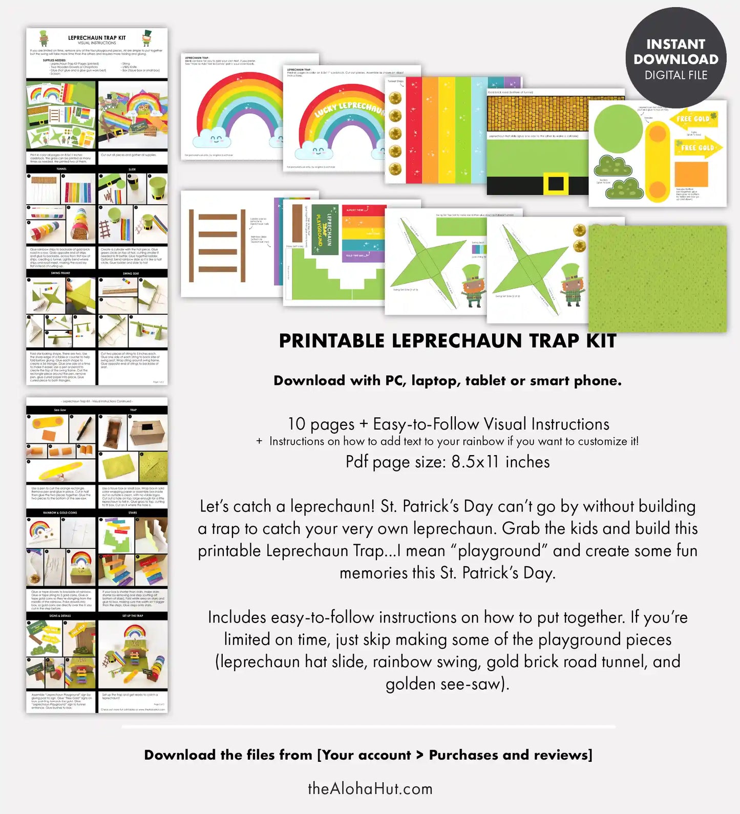 Leprechaun Trap Kit for St. Patrick's Day