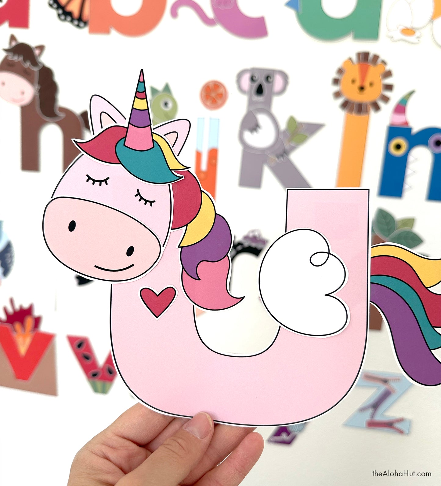 Alphabet Letter Crafts - A to Z Lowercase
