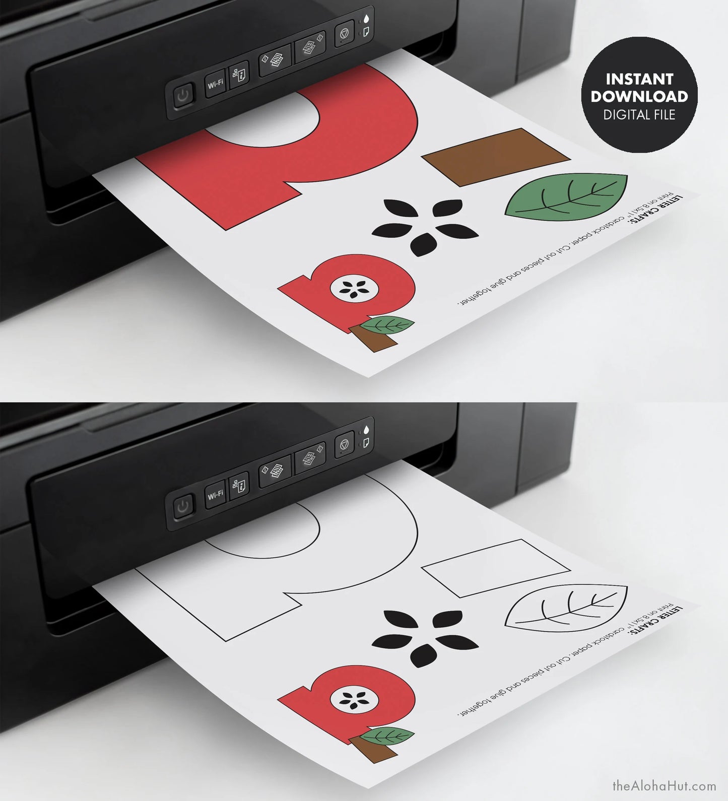 Alphabet Letter Crafts - A to Z Lowercase