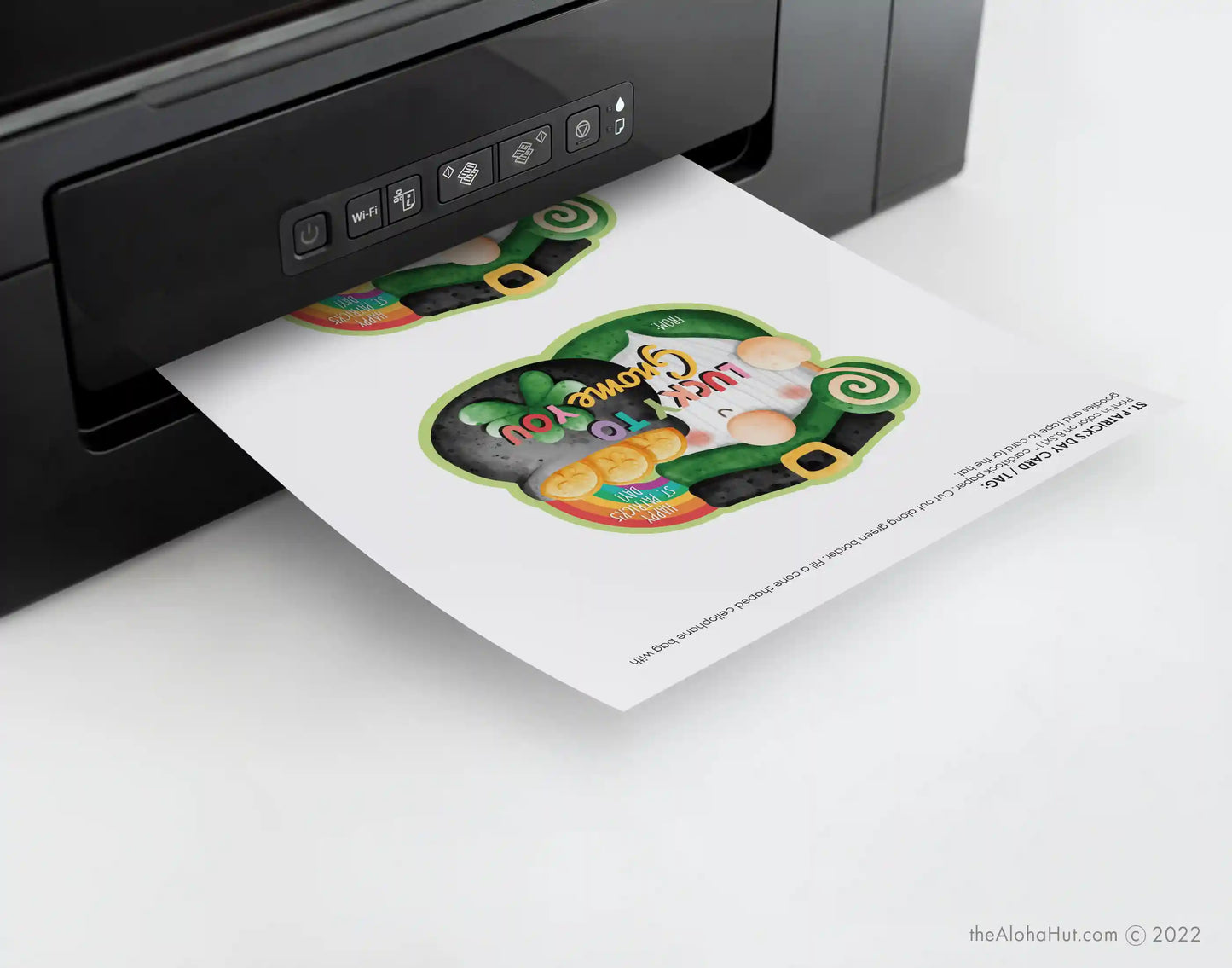 St. Patrick's Day Gift Tag - Lucky to Gnome You