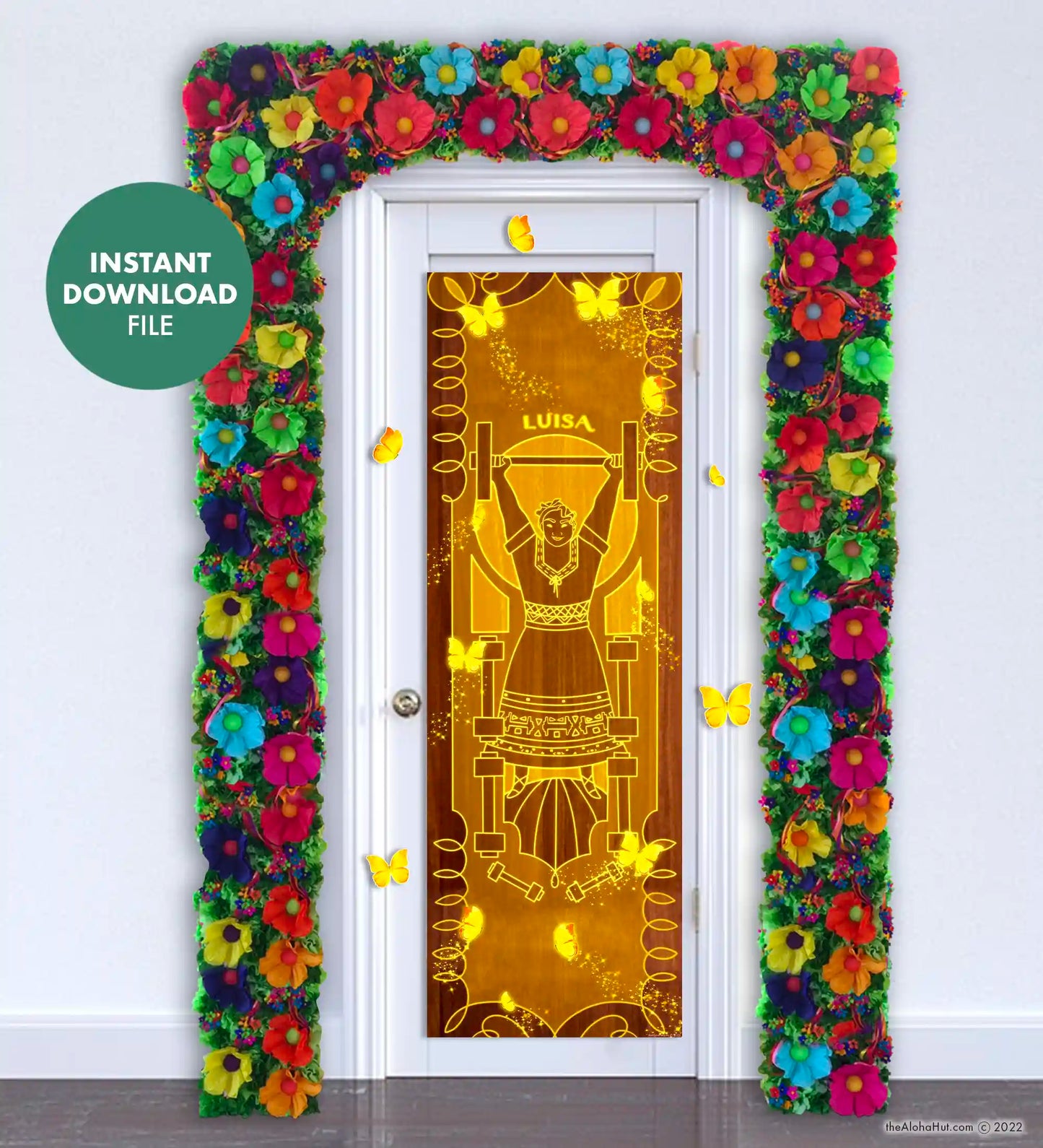 Luisa - Encanto Door Poster