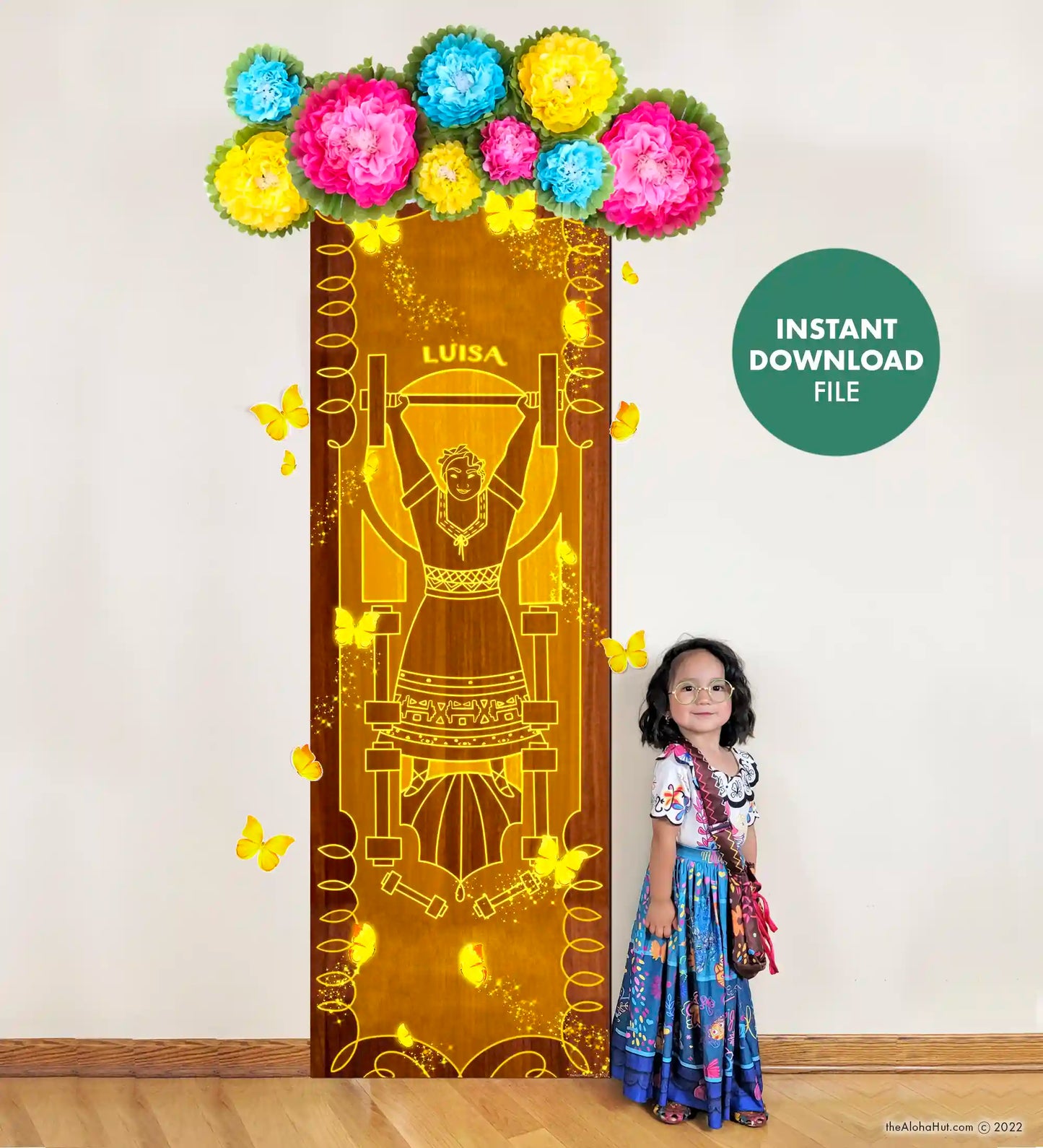 Luisa - Encanto Door Poster