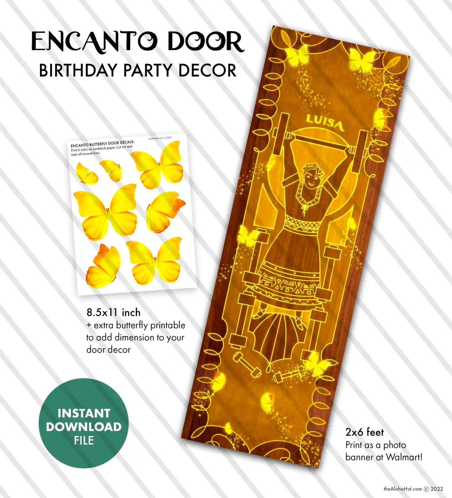 Luisa - Encanto Door Poster