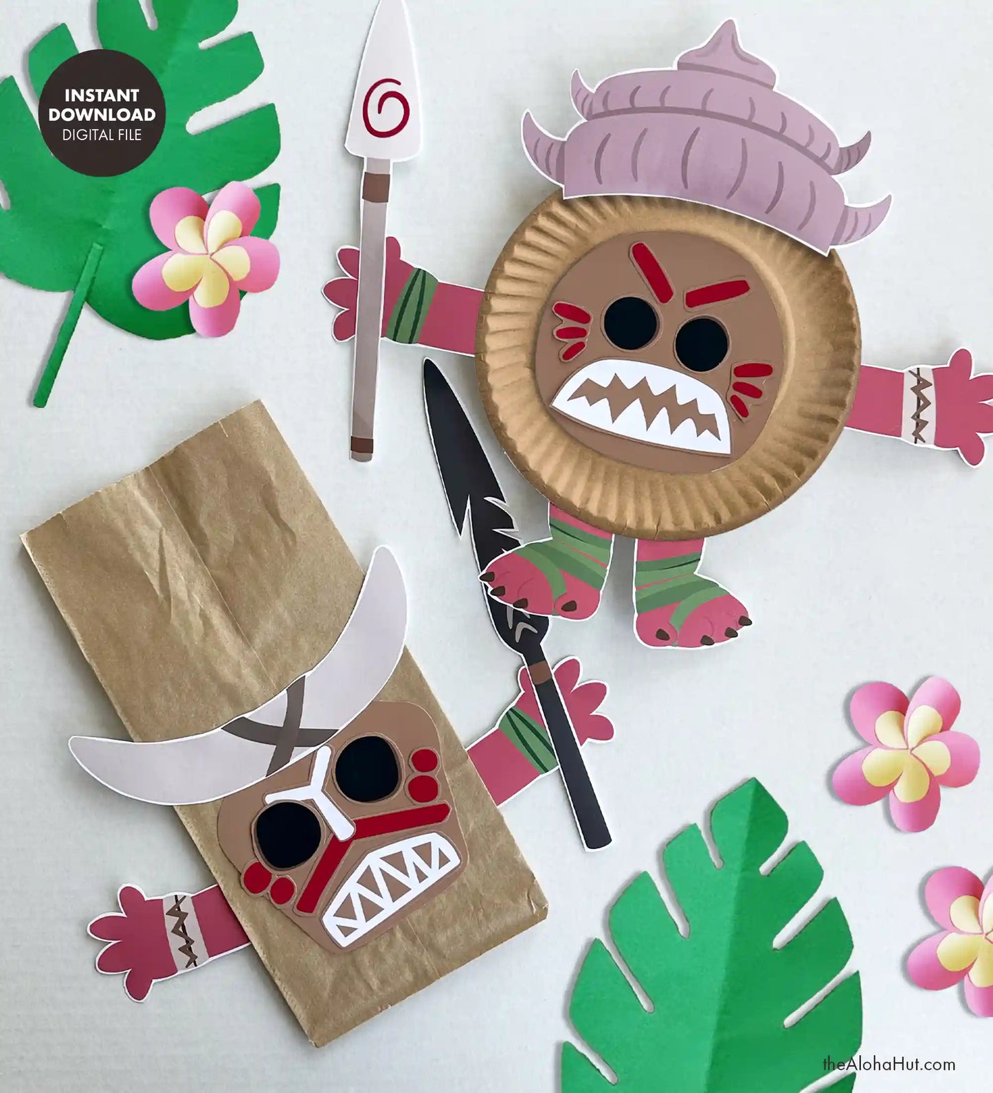 Moana Party - Kakamora Coconut Pirates Craft Activity