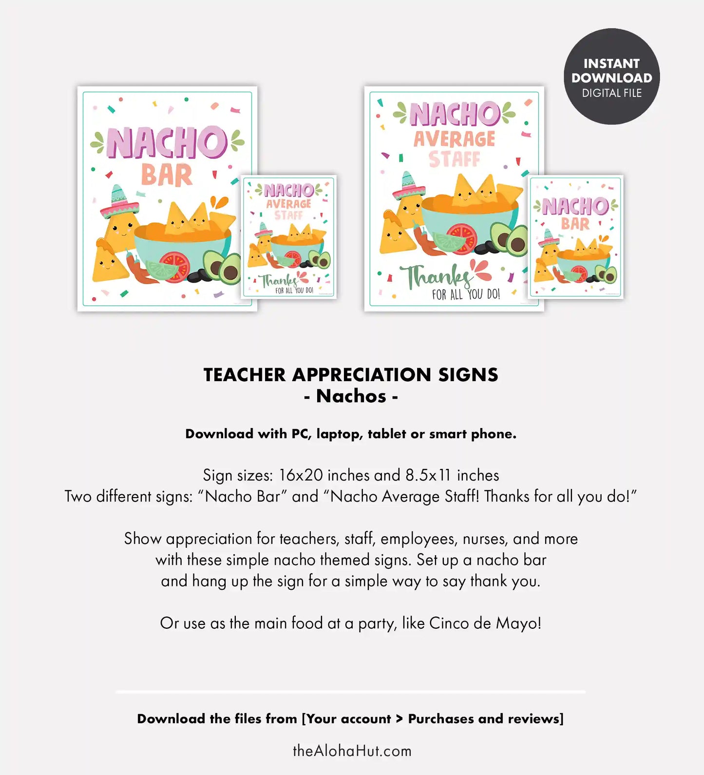 Nacho Bar - Teacher & Staff Appreciation