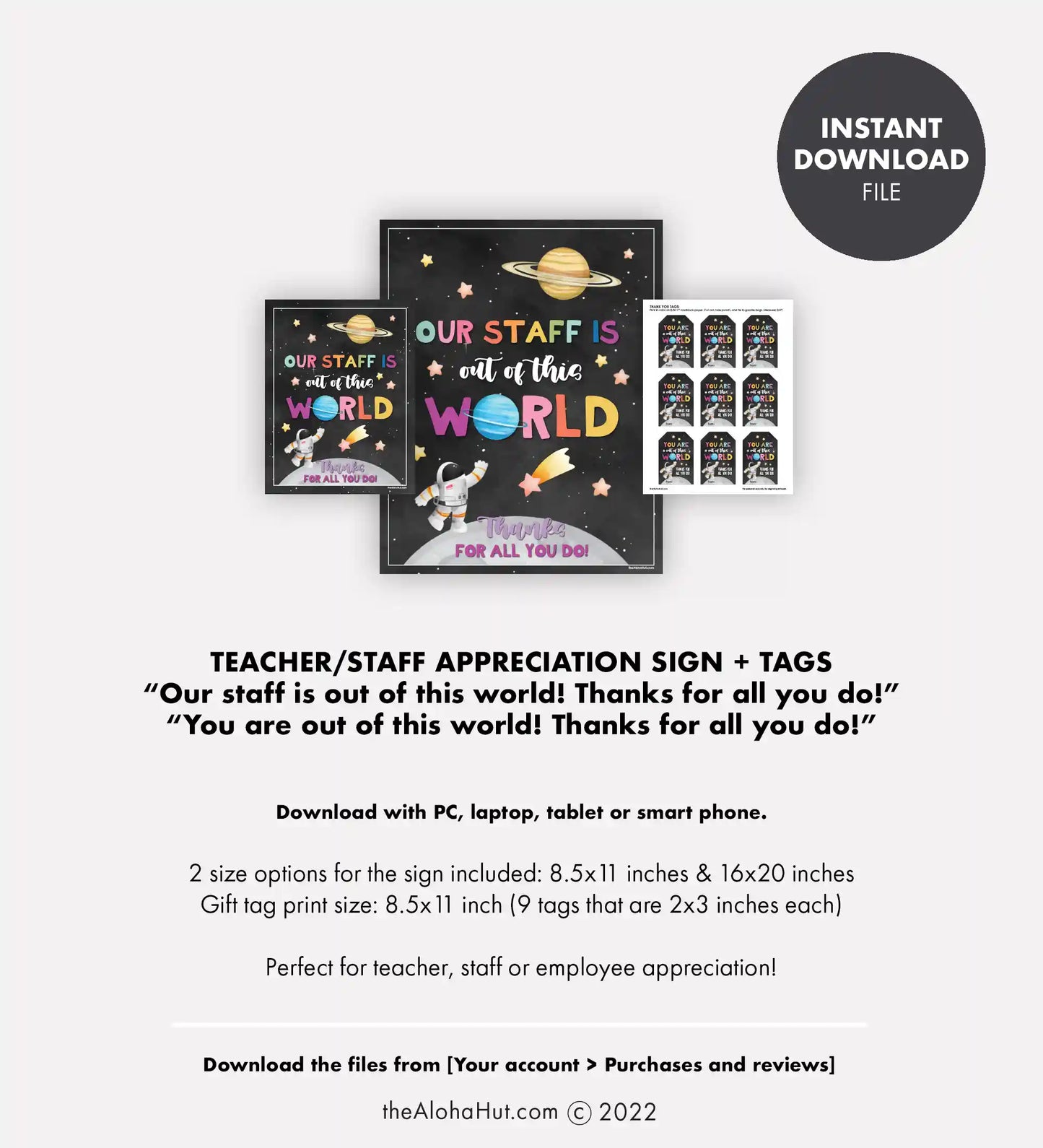 Galaxy Out of This World - Teacher & Staff Appreciation