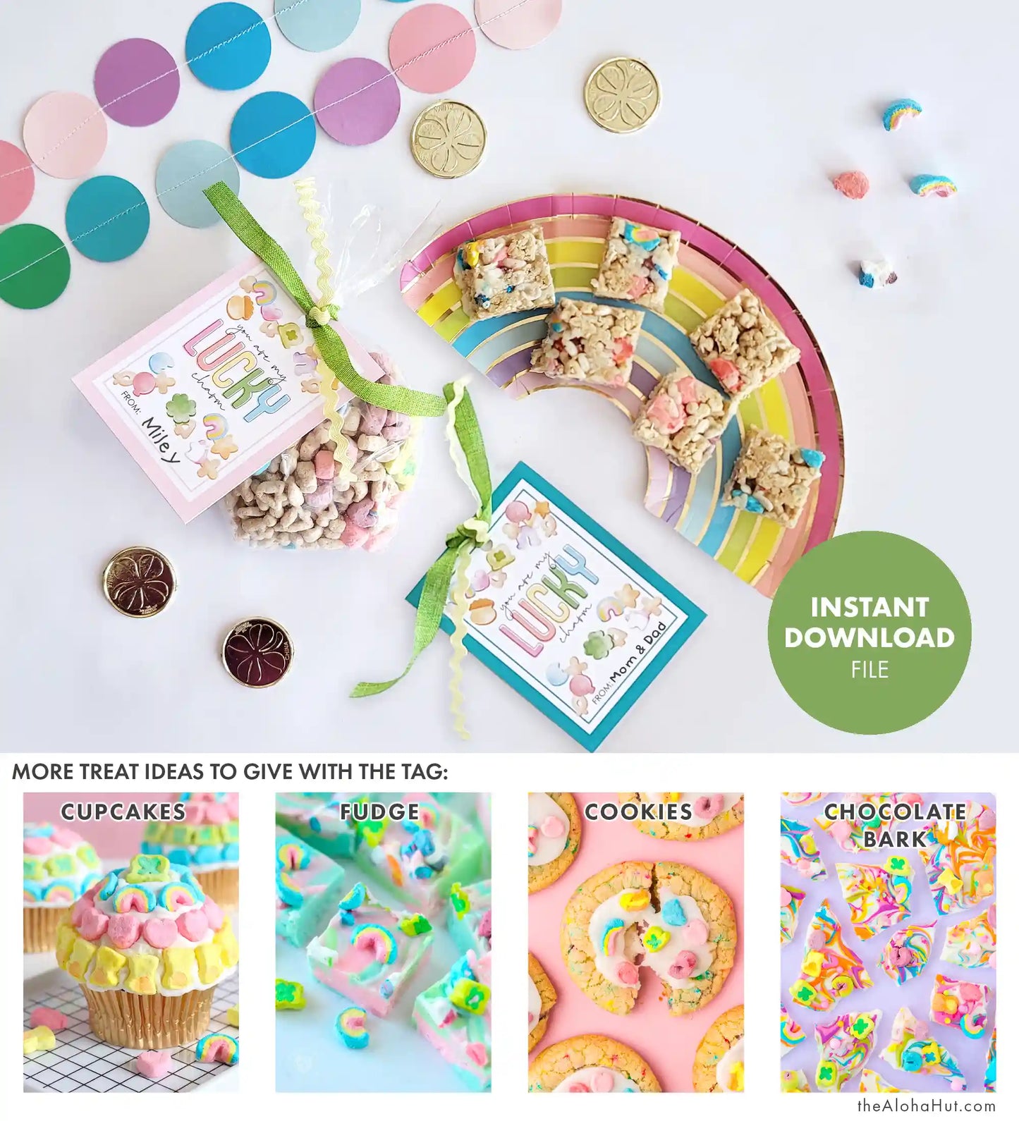 St. Patrick's Day Gift Tag - You Are My Lucky Charm