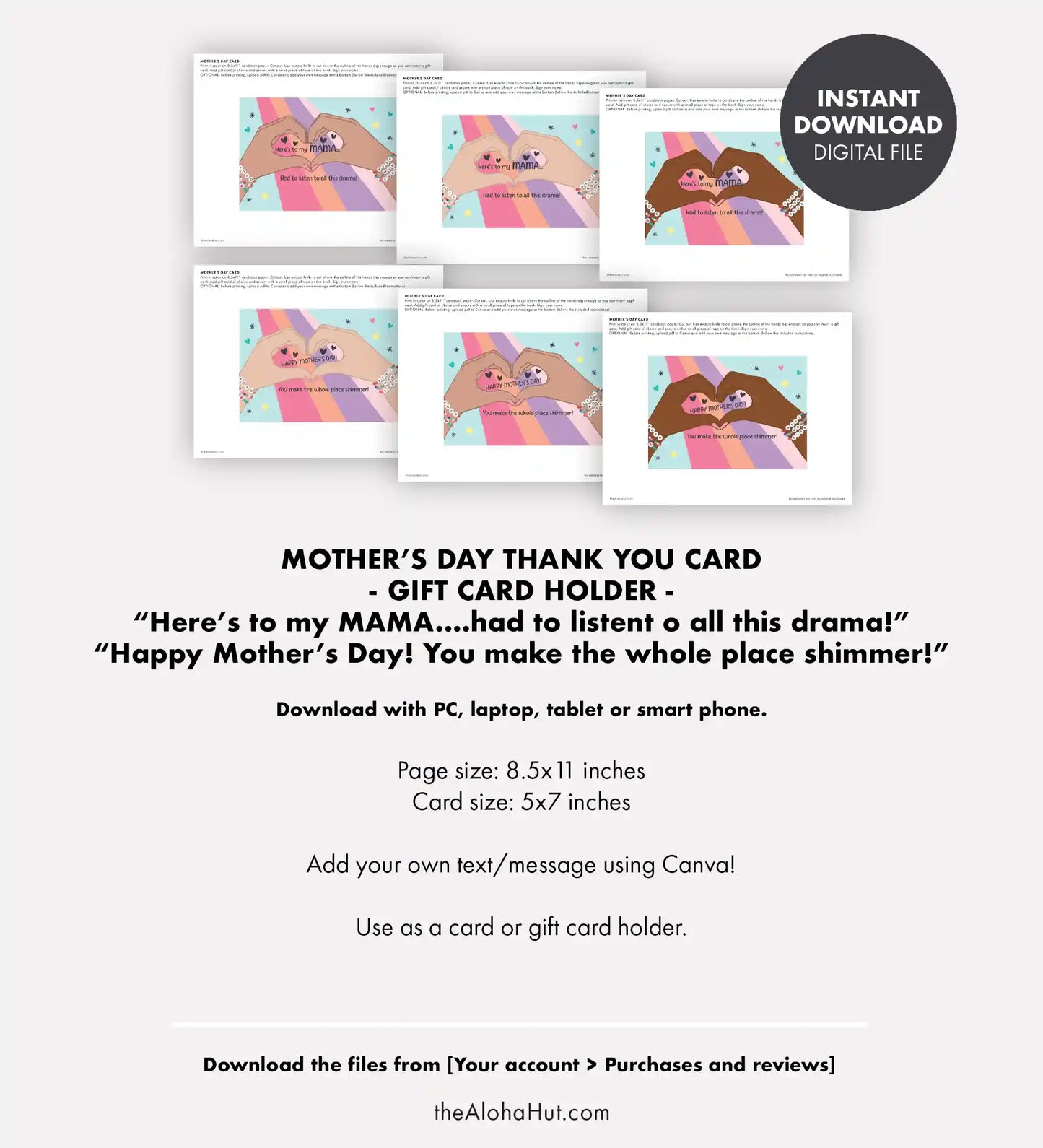Taylor Swift Mother's Day Card - Mom Era