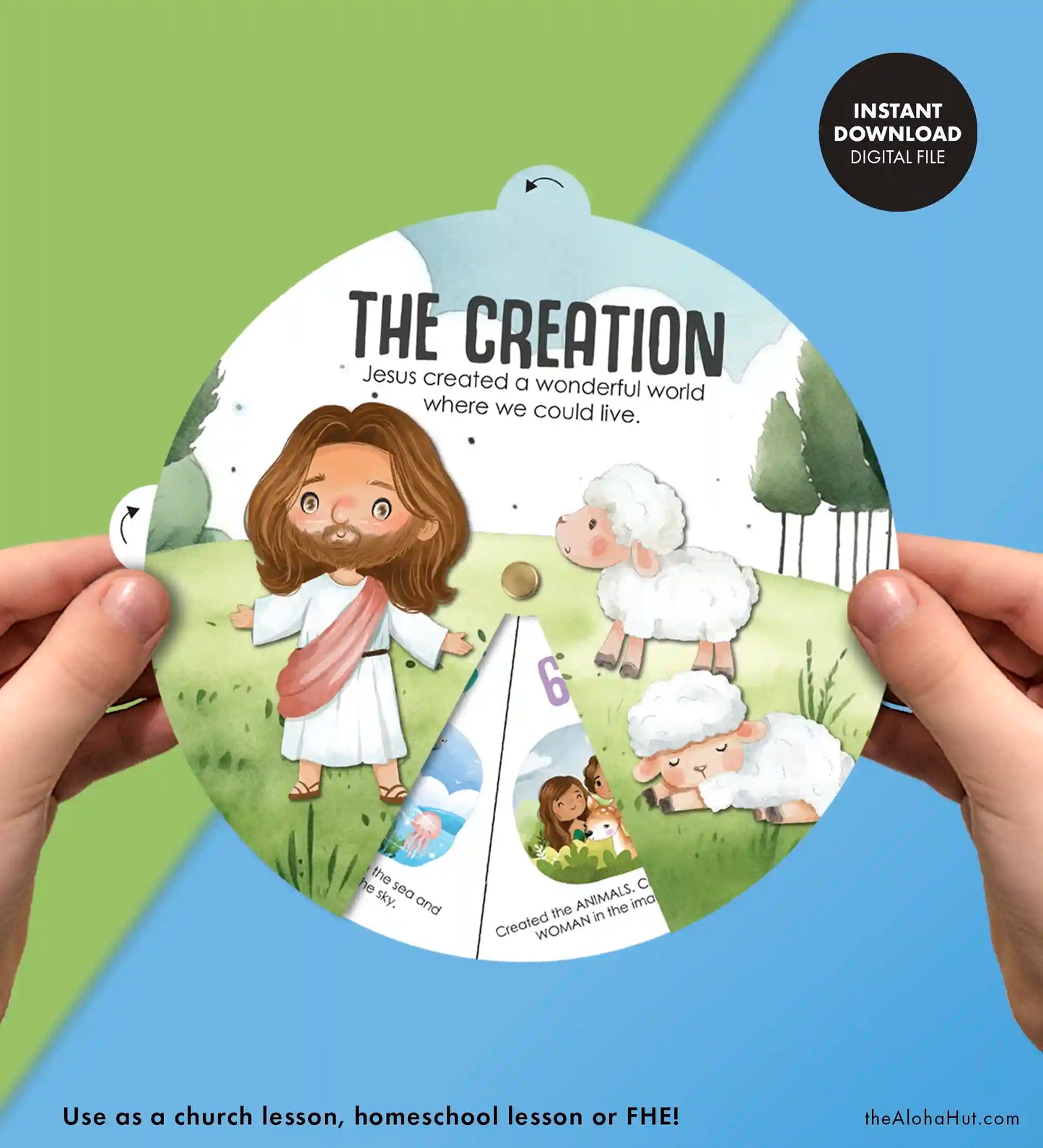 The Creation - Story Wheel