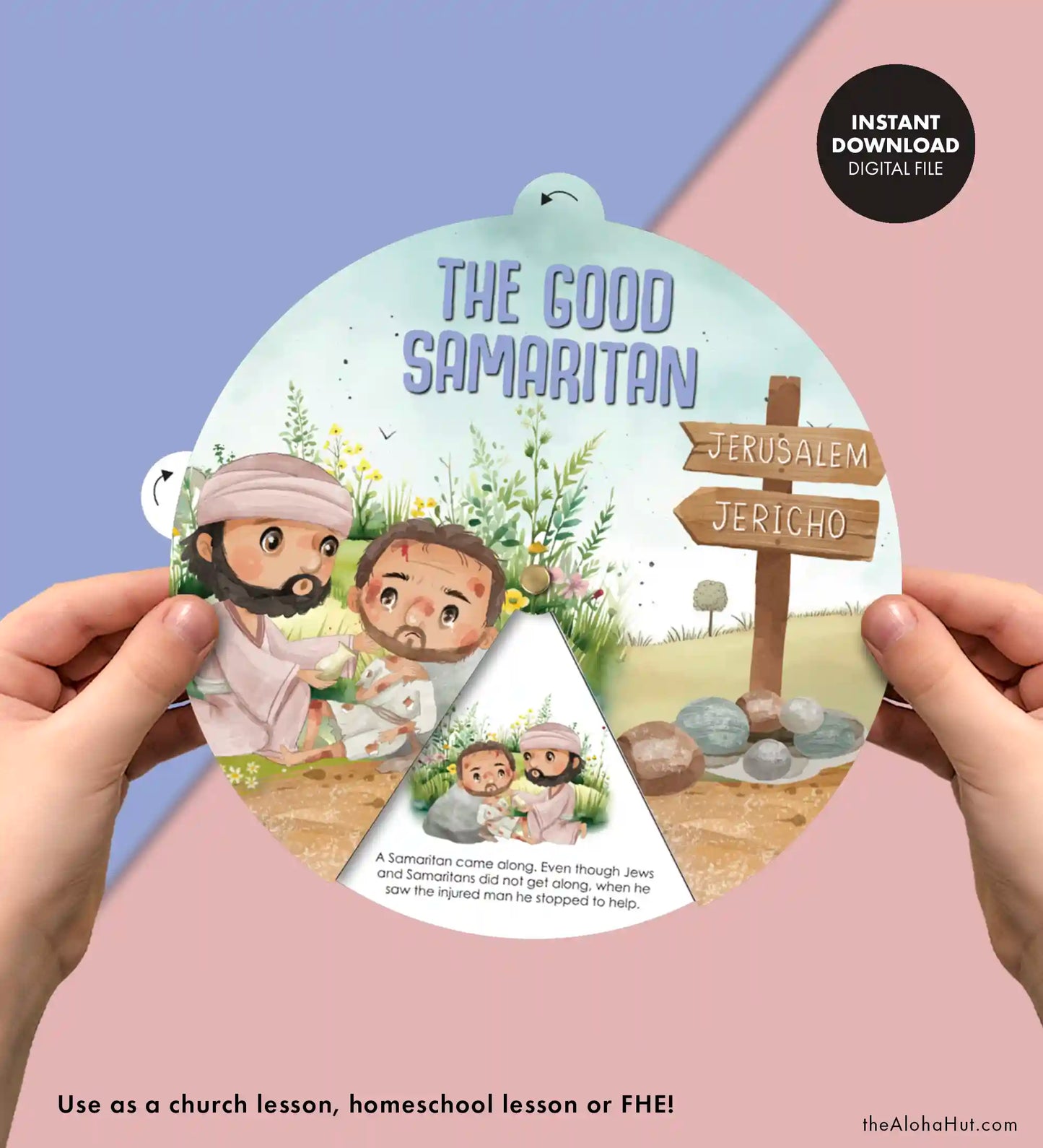The Good Samaritan - Story Wheel
