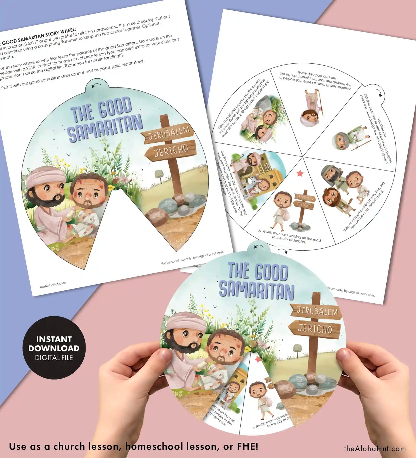 The Good Samaritan - Story Wheel