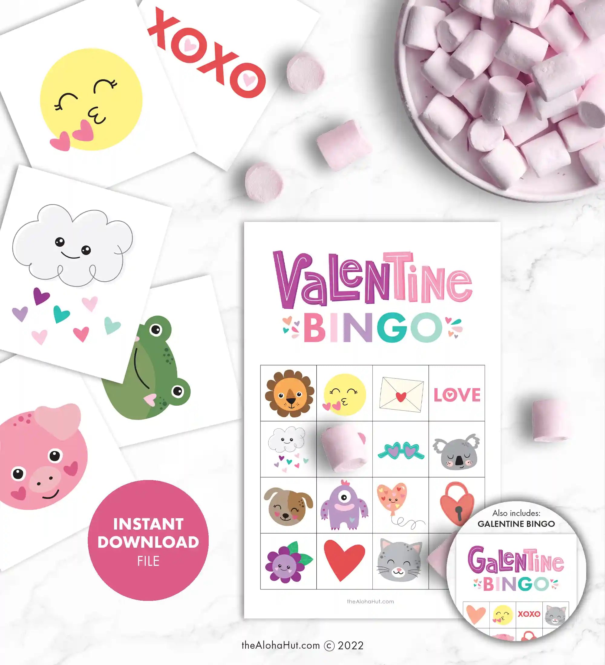 Valentine's Day Party BINGO Game – Aloha Digitals valentine-s-day-party-bingo-game-aloha-digitals