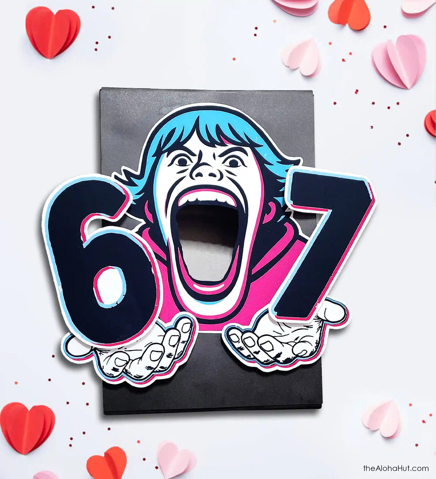 6 7 Meme Valentine's Day Box