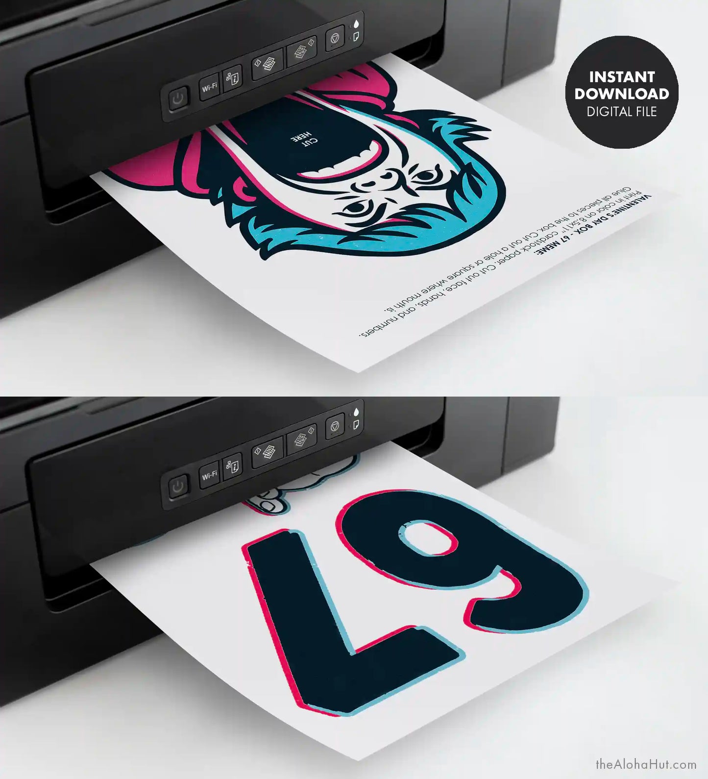 6 7 Meme Valentine's Day Box