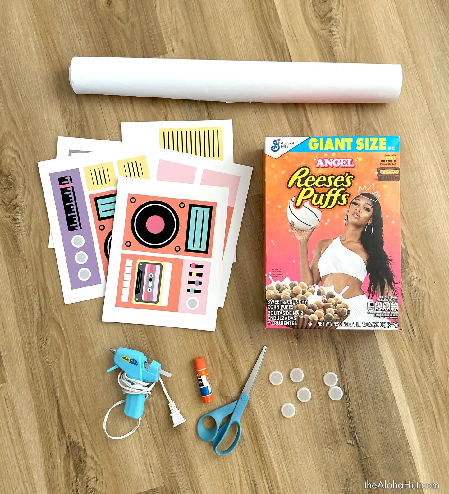 80s Retro Stereo Valentine's Day Box