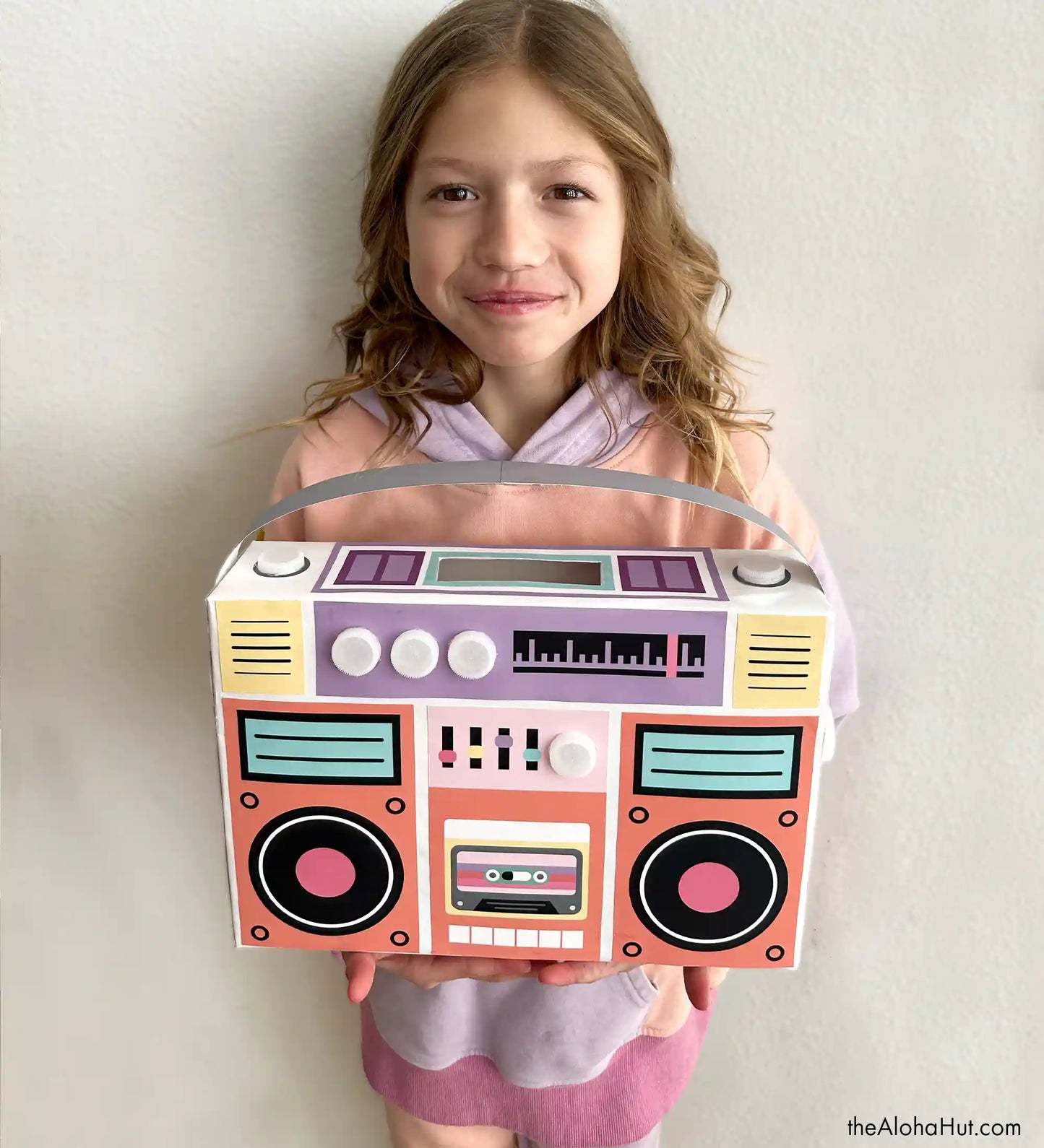 80s Retro Stereo Valentine's Day Box