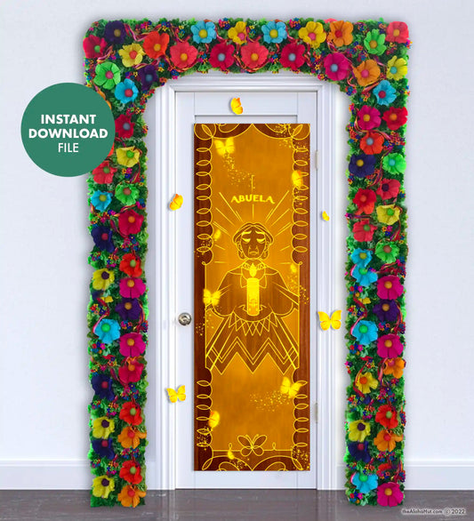 Abuela - Encanto Door Poster