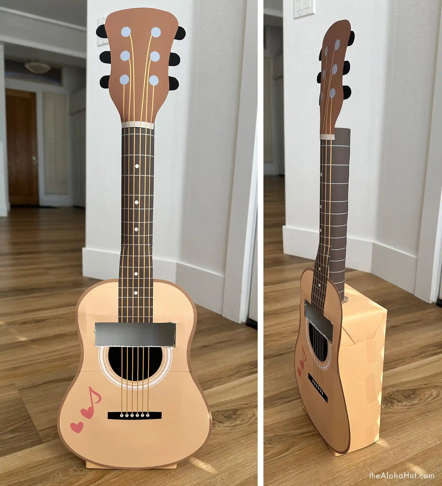 Guitar Valentine Box - Acoustic
