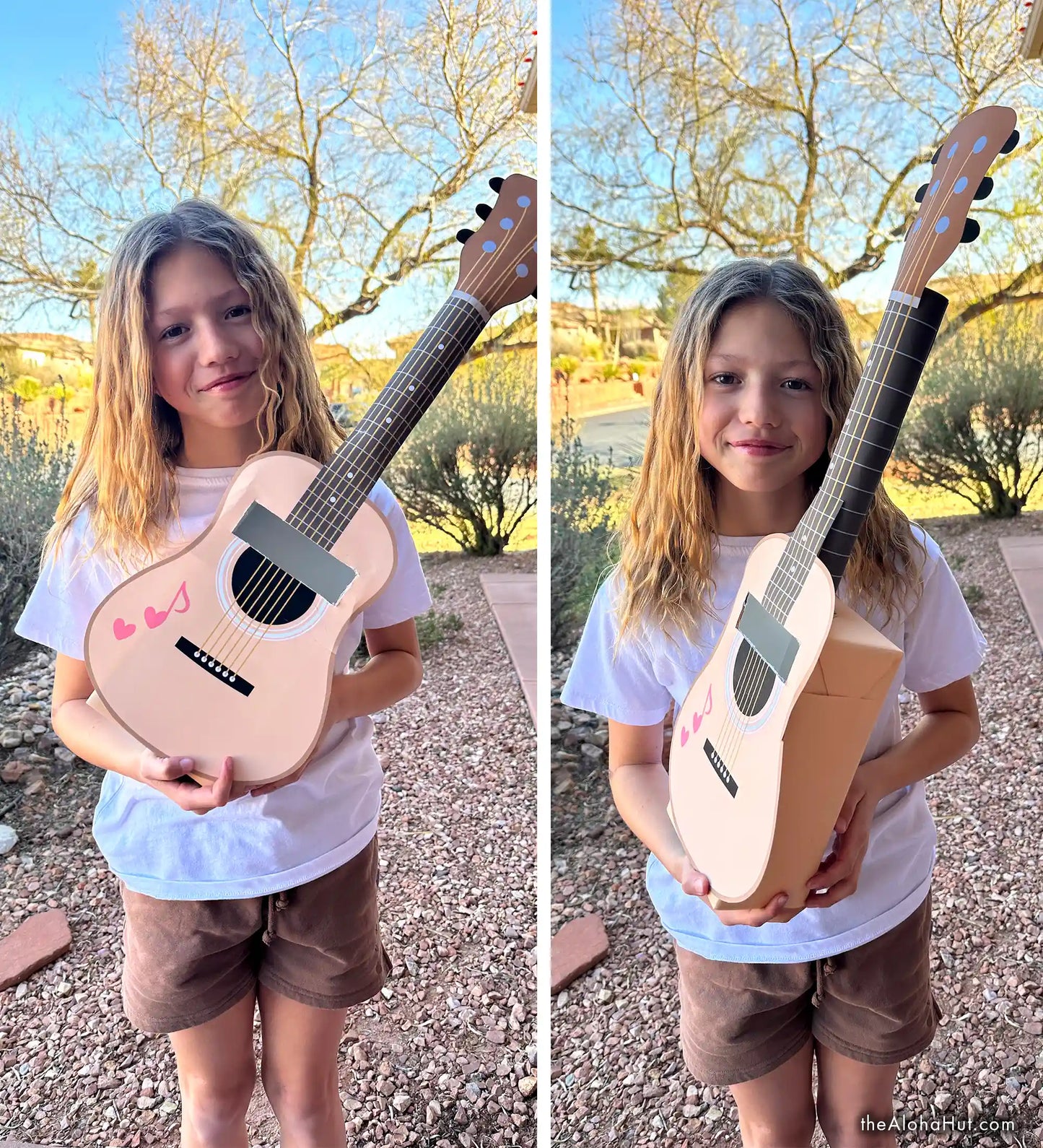 Guitar Valentine Box - Acoustic