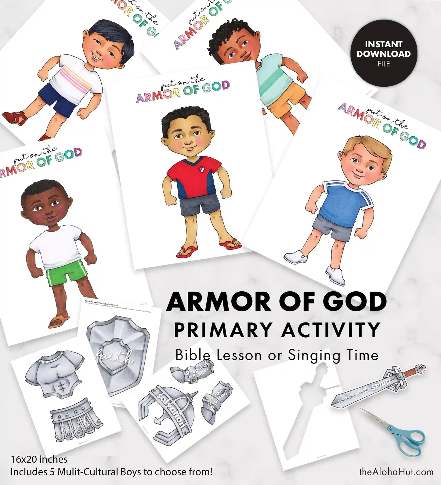The Armor of God Singing Time Game - Boy Version