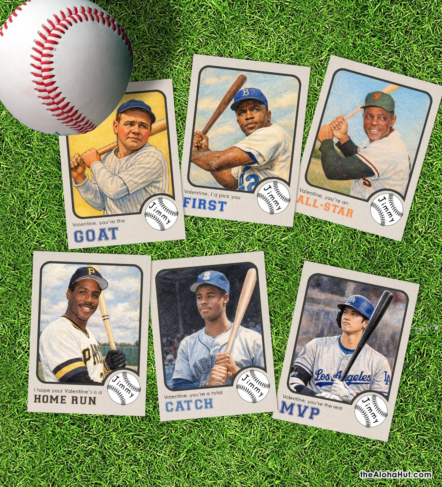 Baseball - Printable Valentines