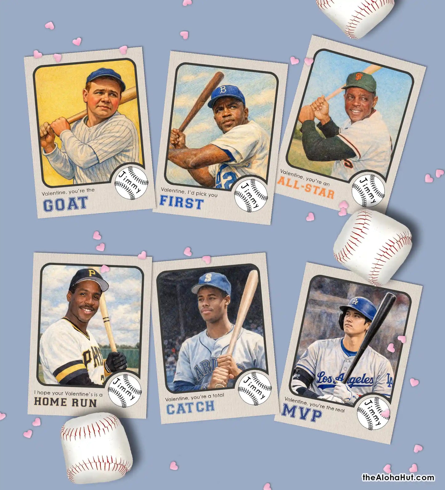 Baseball - Printable Valentines