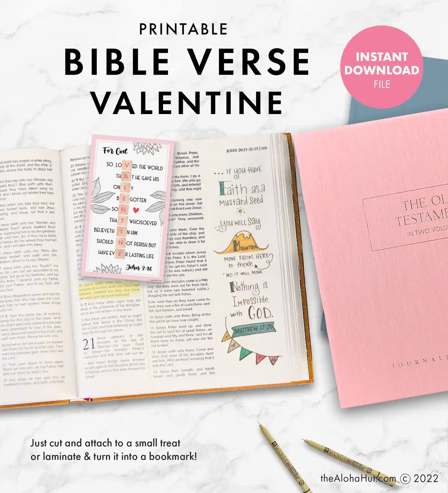 Bible Verse - Printable Valentines