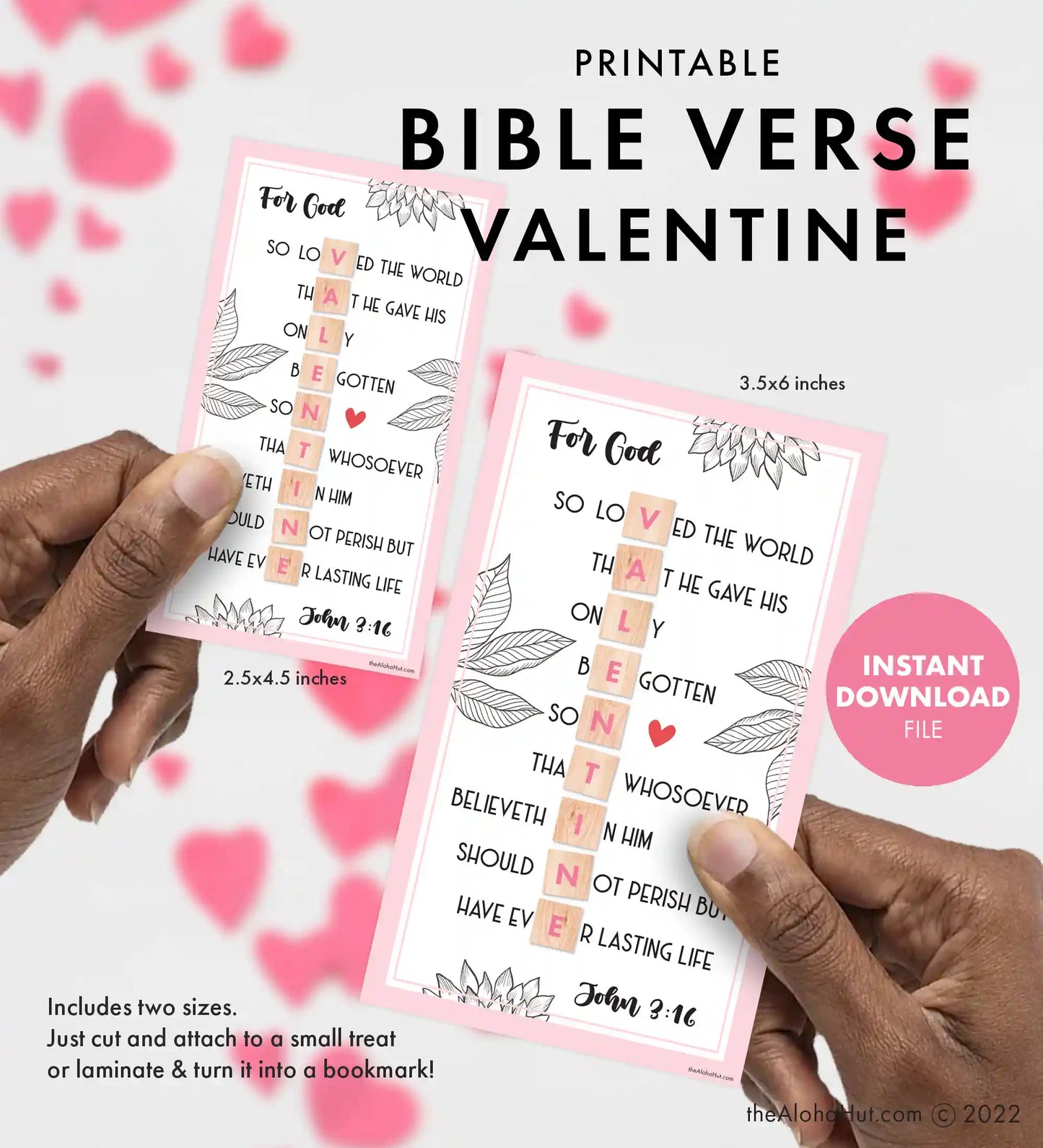 Bible Verse - Printable Valentines