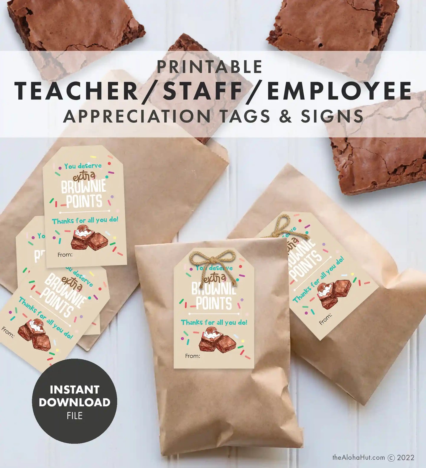 Brownie Bar - Teacher & Staff Appreciation