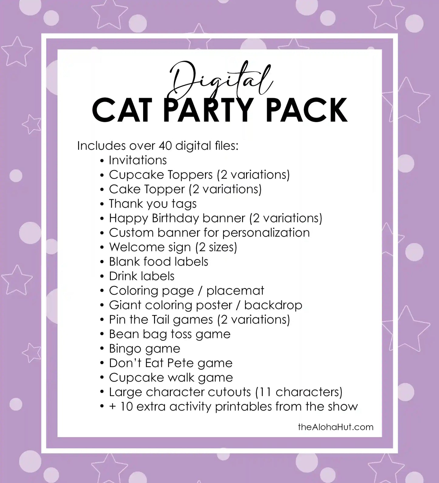 Kitty Cat Party Bundle