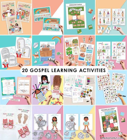 Church Busy Book for Toddlers & Kids (Digital Download) - 20 Printable Activities