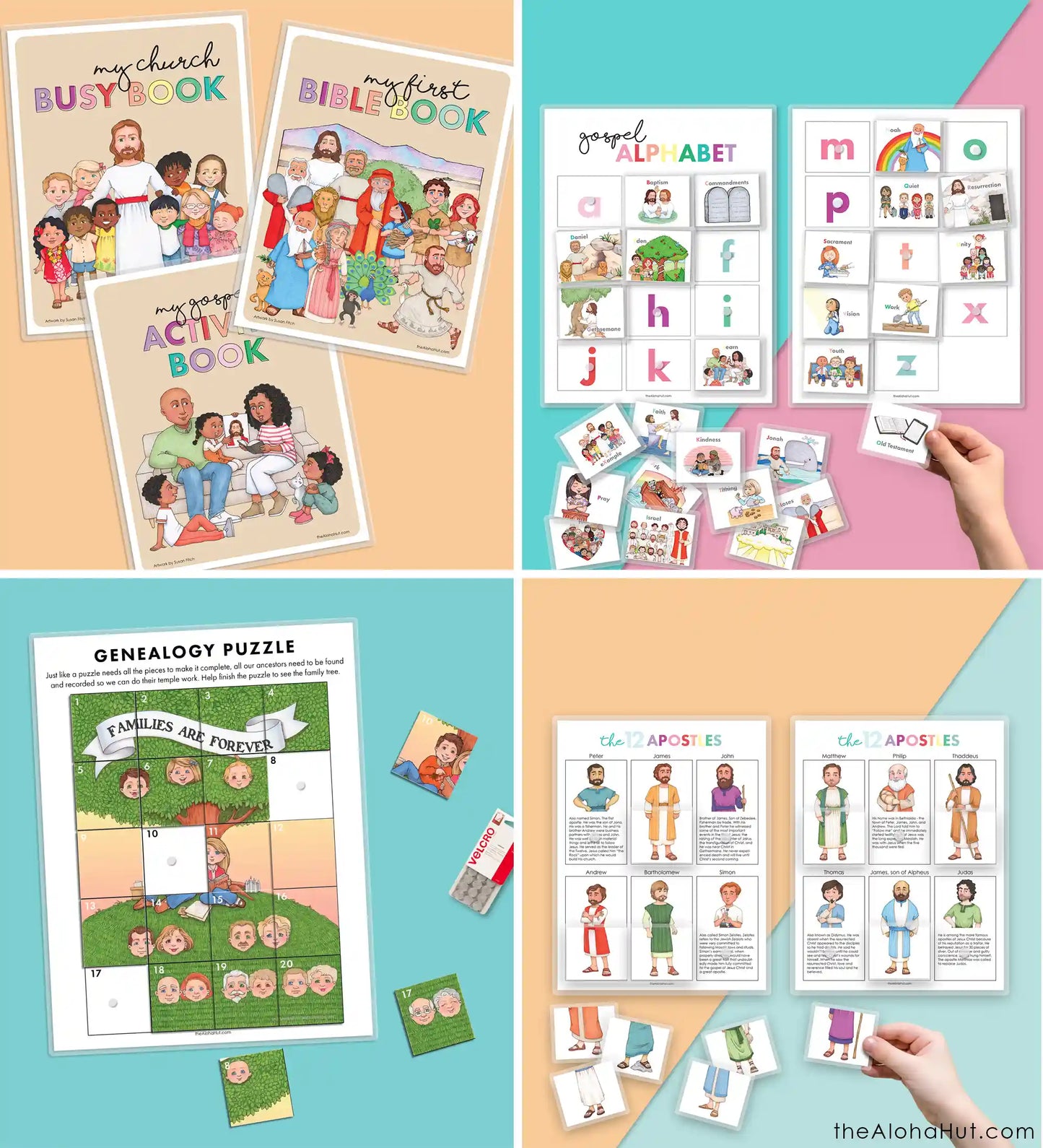 Church Busy Book for Toddlers & Kids (Digital Download) - 20 Printable Activities