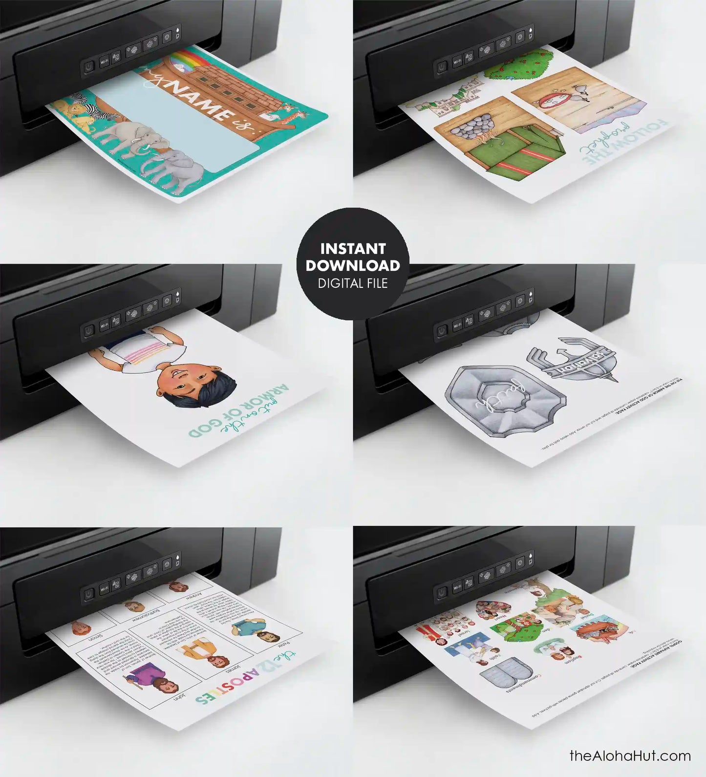 Church Busy Book for Toddlers & Kids (Digital Download) - 20 Printable Activities