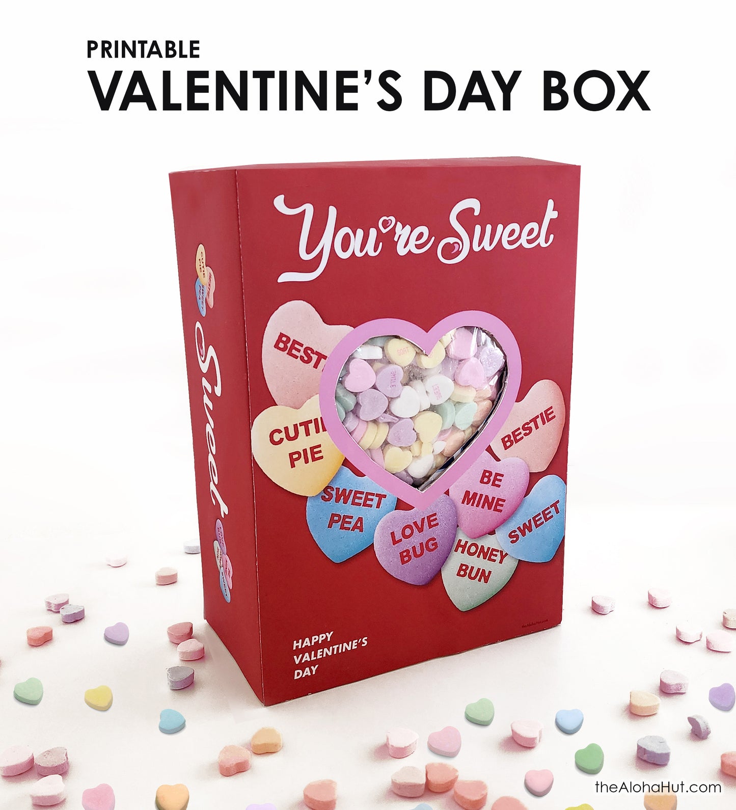 Conversation Hearts Valentine's Day Box