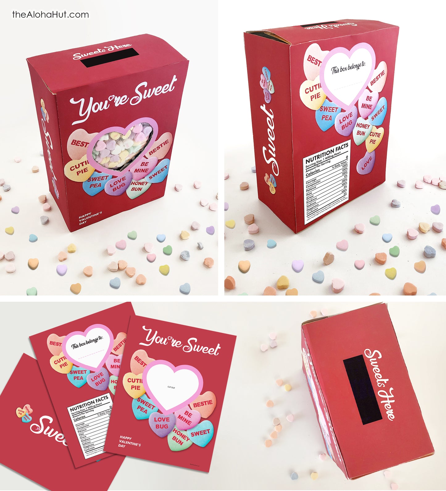 Conversation Hearts Valentine's Day Box