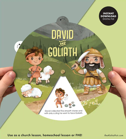 David and Goliath - Story Wheel