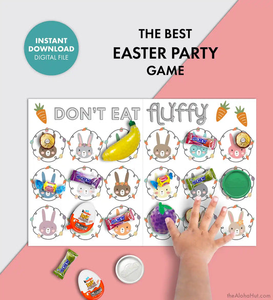 Easter Party Game - Don't Eat Pete / Fluffy